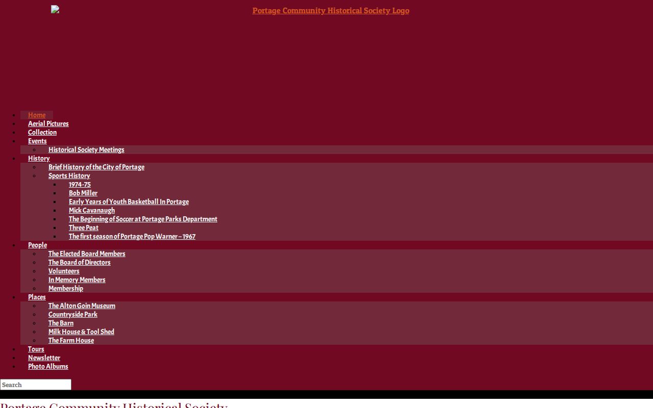 Portage city directory place-name research