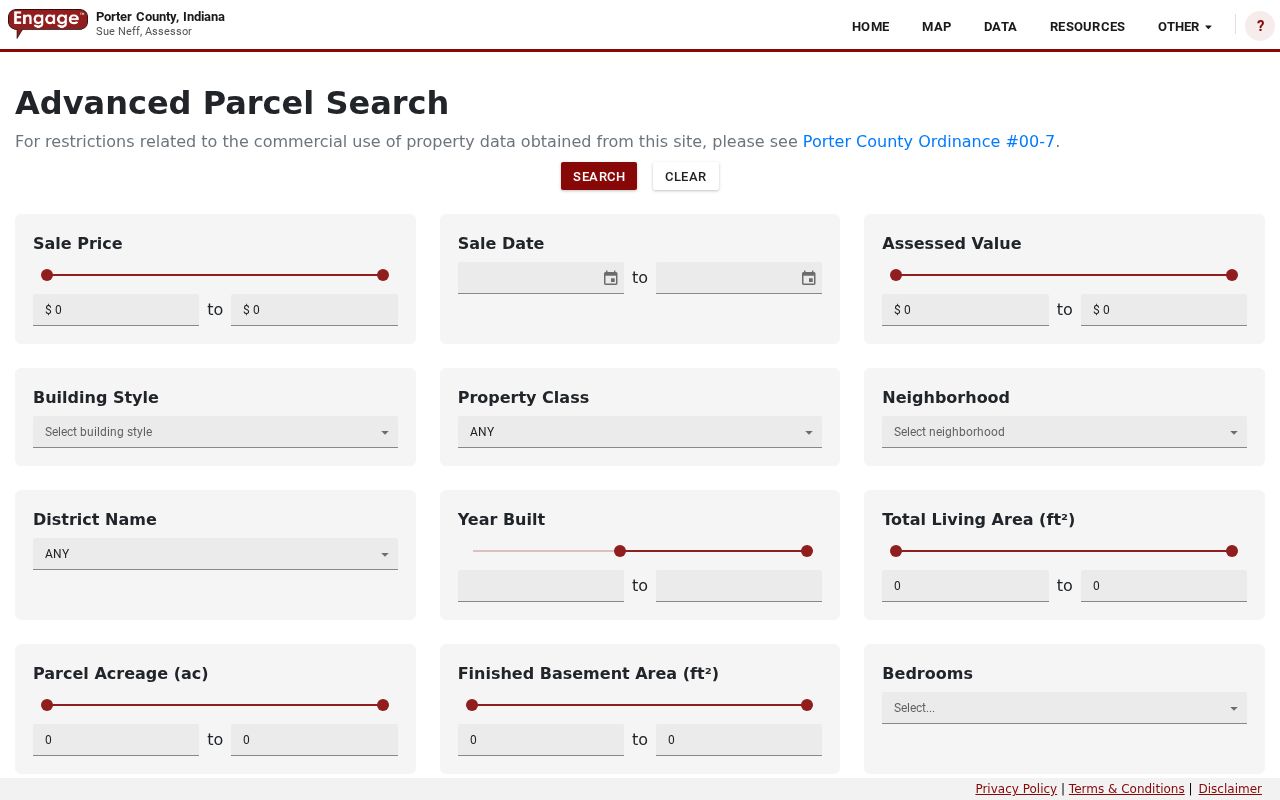 Portage street directory advanced property search